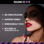 Buy Staze 9to9 Lips Don't Lie Matte + Transferproof Liquid Lipstick| 08 Blushing Babe | 4 ml - Purplle