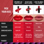 Buy Staze 9to9 Lips Don't Lie Matte + Transferproof Liquid Lipstick | 09 Candy Crushed | 4 ml - Purplle
