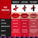 Buy Staze 9to9 Lips Don't Lie Matte + Transferproof Liquid Lipstick | 10 Cherry on top | 4 ml - Purplle