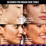 Buy Staze 9to9 HD Glow Poreless + Matte Foundation | 228C Latte | 18 ml - Purplle