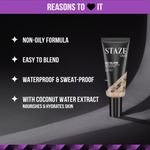 Buy Staze 9to9 HD Glow Poreless + Matte Foundation | 333C Amber | 18 ml - Purplle