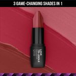 Buy Staze 9to9 Love Tri-Angle 3 in 1 Lipstick | 01 Brick Pink | 3.8 g - Purplle