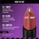 Buy Staze 9to9 Love Tri-Angle 3 in 1 Lipstick | 01 Brick Pink | 3.8 g - Purplle