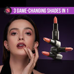 Buy Staze 9to9 Love Tri-Angle 3 in 1 Lipstick | 01 Brick Pink | 3.8 g - Purplle