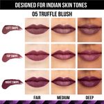 Buy Staze 9to9 Love Tri-Angle 3 in 1 Lipstick | 05 Truffle Blush | 3.8 gm - Purplle