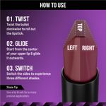 Buy Staze 9to9 Love Tri-Angle 3 in 1 Lipstick | 05 Truffle Blush | 3.8 gm - Purplle