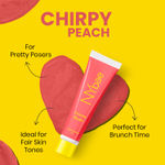 Buy NY Bae Creme Blush I Moisturizing I Liquid Cream Lip and Cheek Tint I Natural Korean Skin I Mini | Chirpy Peach 04 (6g) - Purplle