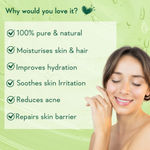 Buy WishCare Pure & Natural Aloe Vera Gel and Rose Water Combo of 2 - Purplle