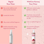 Buy WishCare Pure & Natural Aloe Vera Gel and Rose Water Combo of 2 - Purplle