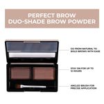 Buy Mattlook Perfect Brow Duo-Shade Brow Powder, Eyebrow Palette, Eye Makeup, Mutlicolor-2 (8 gm) - Purplle