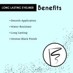 Buy Mattlook Long Lasting & Waterproof Eyeliner, Black 8 ml - Purplle