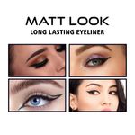 Buy Mattlook Long Lasting & Waterproof Eyeliner, Black 8 ml - Purplle