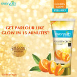 Buy Everyuth Golden Glow Peel-off Mask 100gm * 2 (200gm) - Purplle