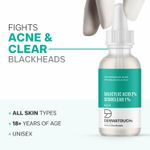 Buy DERMATOUCH Salicylic Acid 2% Seboclear 1% Serum| For Acne & Blackheads | Specially for Acne-prone & Oily Skin | 30 ml - Purplle