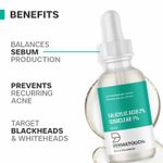 Buy DERMATOUCH Salicylic Acid 2% Seboclear 1% Serum| For Acne & Blackheads | Specially for Acne-prone & Oily Skin | 30 ml - Purplle