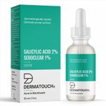 Buy DERMATOUCH Salicylic Acid 2% Seboclear 1% Serum| For Acne & Blackheads | Specially for Acne-prone & Oily Skin | 30 ml - Purplle