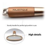 Buy Majestique 3Pcs Hair Brush Set - Detangling Brush, Roller Brush with Handle Mirror suit for Women Men - Purplle
