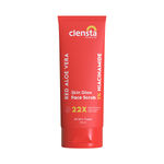Buy Clensta Skin Glow Daily Use Face Scrub with 1% Niacinamide, Vitamin E & 3% Walnut Shell for Deep Cleansing, brightening & tan removal | Face pack for Glowing Skin | Sulfate & Paraben Free - 100 gm - Purplle