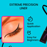 Buy NY Bae Glossy-Matte Eye Twin Pack | Glossy Eyeliner | Matte Eyeliner | Black | Long Lasting | Everyday Use | Quick Dry | Eye Makeup | Makeup Kit - Purplle