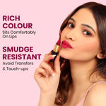 Buy NY Bae Super Matte Lip Trio | Matte FInish | Long Lasting | Liquid Lipstick | Passionate Pamela 12 | VivaciousA Victoria 21 | Peppy Pearson 1 | Makeup Kit - Purplle