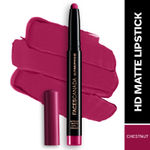 Buy FACES CANADA Ultime Pro HD Intense Matte Lipstick + Primer - Chestnut, 1.4 gm | 9HR Long Stay | Feather-Light Comfort | Intense Color | Smooth Glide - Purplle