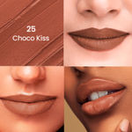 Buy Swiss beauty Non-Transfer Matte Lipstick 25 Choco Kiss 10 gm - Purplle