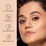 Buy Swiss Beauty You & Eye Power Black Kajal Waterproof & Smudge-Proof 24 Hour Stay Matte Finish 0.30 gm - Purplle