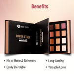 Buy Swiss Beauty Power Stage Eyeshadow Palette 02 Royal Tribe 25 gm - Purplle