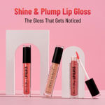 Buy Swiss Beauty Shine & Plump Lip Gloss 06 Wine it up 8 ml - Purplle
