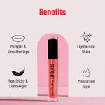 Buy Swiss Beauty Shine & Plump Lip Gloss 06 Wine it up 8 ml - Purplle
