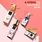 Buy Good Vibes Rosehip Range Combo Kit CTSM (Face Wash 200 ml + Toner 120 ml + Face Serum 10 ml + Face Cream 50 gm) - Purplle