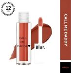 Buy BLUR INDIA Call Me Daddy | Nude Matte Liquid Lipsticks - Brick 5 ml - Purplle