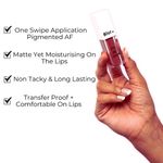 Buy BLUR INDIA Call Me Daddy | Nude Matte Liquid Lipsticks - Chocolate Brown 5 ml - Purplle