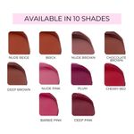 Buy BLUR INDIA Call Me Daddy | Nude Matte Liquid Lipsticks - Chocolate Brown 5 ml - Purplle