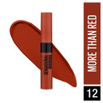Buy Maybelline New York Sensational Liquid Matte Lipstick 12 More Than Red (7 ml) - Purplle