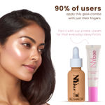 Buy NY Bae 3 IN 1 Serum Foundation - Warm Cashew 03 (30 ml) | Infused with Primer | Moisturising I Glowing Korean Skin I Celeb Glow | Dewy Makeup | Evens Skin Tone | Ultra Glow - Purplle
