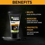 Buy Garnier Men Turbo Bright Anti-Pollution Brightening Moisturiser (40 g) - Purplle