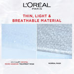Buy L'Oreal Paris Revitalift Crystal Micro-Essence Sheet Mask, Face Treatment, Crystal-clear Skin, 25 gm - Purplle