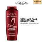 Buy L'Oreal Paris Anti-Hair Fall Shampoo, Reinforcing & Nourishing for Hair Growth, For Thinning & Hair Loss, With Arginine Essence and Salicylic Acid, Fall Resist 3X, 340 ml - Purplle