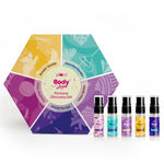 Buy Plum BodyLovin' Perfume Discovery Set | 5X5ml Perfumes- Vanilla Vibes, Hawaiian Rumba, Orchid-You-Not, Everythin' Plum & Smokin' Vanilla | Long Lasting & Travel-Friendly Pocket Perfumes | Gift Set - Purplle