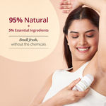 Buy Carmesi Natural Deodorant Roll-on for Women Pack of 3 | 95% Natural + 5% Essential Ingredients | For Fresh Underarms All Day | No Aluminium | No Triclosan | 150 ml - Purplle