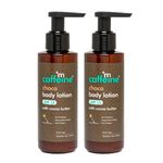Buy mCaffeine Choco Body Lotion with SPF 15 for Deep Moisturization & Sun Protection | Non-Greasy Body Moisturizer for Dry, Normal & Oily Skin - Pack Of 2 - Purplle