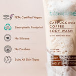 Buy mCaffeine Cappuccino Coffee Body Wash Tube_200 ml - Purplle