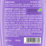 Buy Fiama Happy Naturals Body Wash Shower Gel, Lavender and Tangerine, 500 ml, Body Wash for Women & Men with Skin Conditioners for Moisturised Skin - Purplle