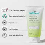 Buy mCaffeine 10% AHA & Green Tea Body Scrub_120 gm - Purplle