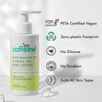 Buy mCaffeine Green Tea & 5% Niacinamide Serum Body Lotion_200 ml - Purplle