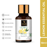 Buy Good Vibes Lemon 100% Pure Essential Oil | Anti-Dandruff, Hairfall Control, Skin Brightening | 100% Vegetarian, No GMO, No Animal Testing (10 ml) - Purplle