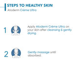Buy Bioderma Atoderm Creme Ultra-Nourishing - Moisturizer For Normal To Sensitive Dry Skin (With pump), 500 ml - Purplle