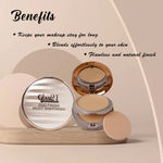 Buy Glam 21 Duo Finish, 2-in-1 Compact Powder | Smooth Satin Texture | Long-lasting Mate Finish | Honey-03 - 18 gm - Purplle