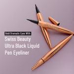 Buy Swiss Beauty Ultra Black Liquid Pen Eyeliner SB-1005S 0.8 ml - Purplle